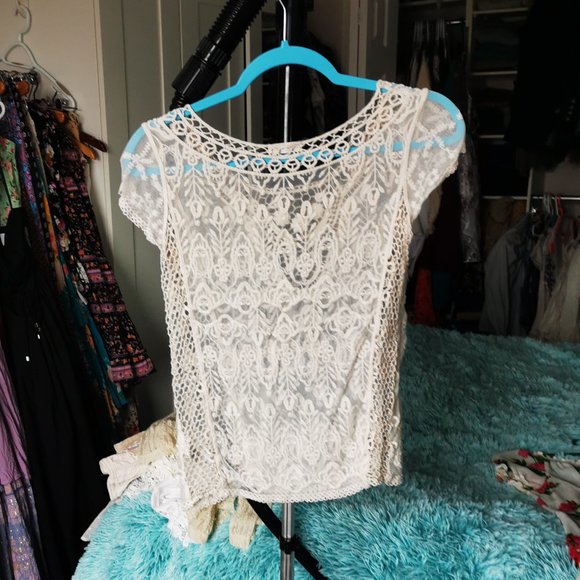 Crochet Lace Top - Picture 2 of 3